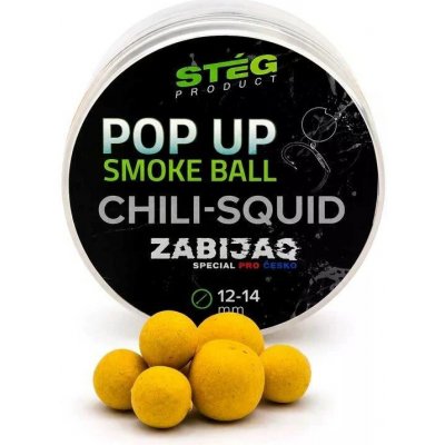Stég Zabijaq Pop-Up Smoke Ball 12-14mm 25g Chili-Squid – Hledejceny.cz