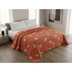 Textilomanie Přehoz na postel ORANGE HEART, růžový 170 x 210 cm – Sleviste.cz