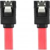 PC kabel Accura SATA III - SATA III 0.3m červený ACC2201