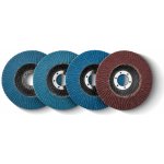 Parkside Sada brusných vějířových kotoučů 4dílná Ø 115 mm PWSZSP 1 100363431001 – HobbyKompas.cz