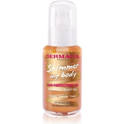 Dermacol Zkrášlující tělový olej Shimmer My Body Skin Perfecting Oil 50 ml – Zboží Mobilmania