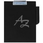 Psací podložka A5 jednodeska s klipem Standard černá – Zboží Dáma