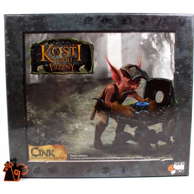 Fox in the Box Kosti jsou vrženy Cink – Zboží Živě