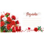 Pozvánka na párty H / 2403-0006 / Flowers - sada 10 ks – Hledejceny.cz