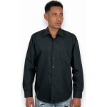 Vesta pánská košile s dlouhým rukávem 01 černá – Zboží Dáma