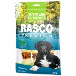 Rasco Premium pamlsek buvolí kůže s kuřecím masem uzly 6 cm 80 g – Hledejceny.cz
