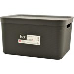 Rotho Úložný box Jive Deco 16 l antracit – Sleviste.cz
