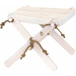 Ecofurn Ecochair Lilly stolík Borovicové drevo olej biely – Hledejceny.cz