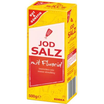 G&G Sůl s jódem 500 g – Hledejceny.cz