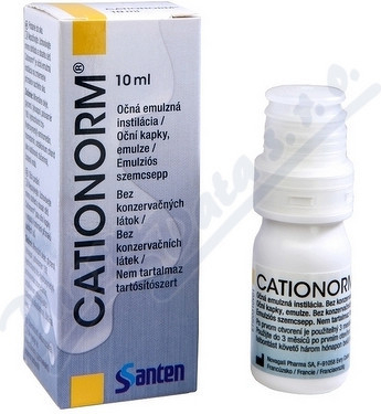 Novagali Pharma SA Cationorm oční emulze 10 ml od 296 Kč - Heureka.cz