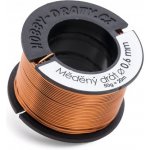 Hobby dráty manumi Měděný drát 0,6/50g – Zboží Dáma