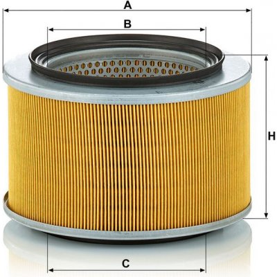 MANN-FILTER Vzduchový filtr MANN C1980 (MF C1980) – Hledejceny.cz