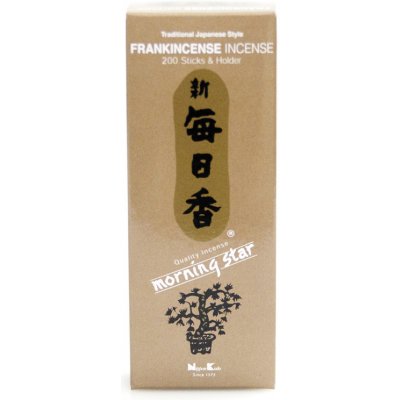 Nippon japonské vonné tyčinky Frankincense M/S 200 ks – Hledejceny.cz