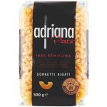 Adriana Pasta Cornetti rigati těstoviny semolinové sušené 0,5 kg – Zboží Dáma
