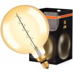 Osram 4058075761698 Zlatá vintage stmívatelná LED žárovka E27 4,8 W GLOBE, teplá bílá – Zboží Mobilmania