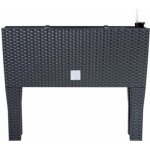 Prosperplast Rato Case High Samozavlažovací truhlík 80 x 33 x 65 cm antracit – Sleviste.cz