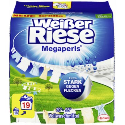 Weisser Riese Megaperls prášek 1,14 kg 19 PD – Zboží Dáma