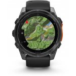 Garmin Fenix 8 AMOLED 51mm Slate Gray Steel/Black 010-02905-00 – Zboží Živě