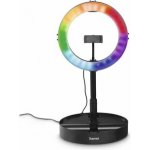 Hama SpotLight FoldUp RGB 102, kruhové LED světlo 10,2" pro smartphony, RGB, skládací – Zbozi.Blesk.cz