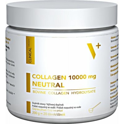 Clinical Collagen 10 000 mg neutral bovine collagen hydrolysate 200 g – Hledejceny.cz