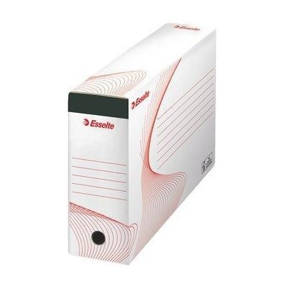 ESSELTE Archivační krabice na závěsné desky Standard, bílá, 117 mm, A4 – Zboží Živě