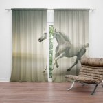 Sablio Závěs Bílý kůň 2: 2ks 140x250cm – Hledejceny.cz