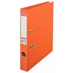 Esselte Plastový pákový pořadač - A4, s kapsou, hřbet 5 cm, oranžový – Zboží Živě