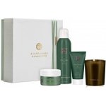 Rituals The Ritual of Jing sprchová pěna 200 ml + tělový krém 100 ml + tělový peeling 125 g + vonná svíčka 140 g – Zboží Dáma