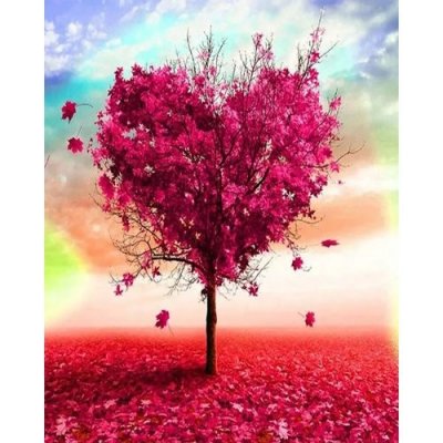 Figured ART Vyšívání křížkové sada Srdce – Sleviste.cz