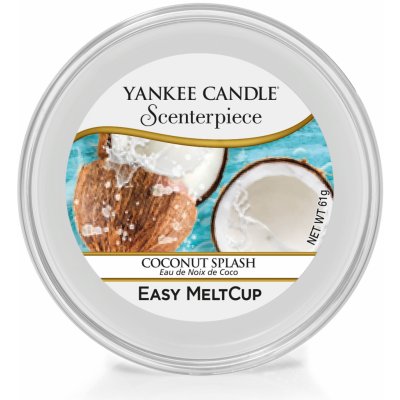 Yankee Candle Scenterpiece Easy MeltCup Coconut SplashH 61 g – Zboží Mobilmania