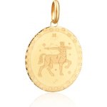 JVD Dámský stříbrný pozlacený přívěsek SVLP1102XJ1GOST – Zboží Dáma