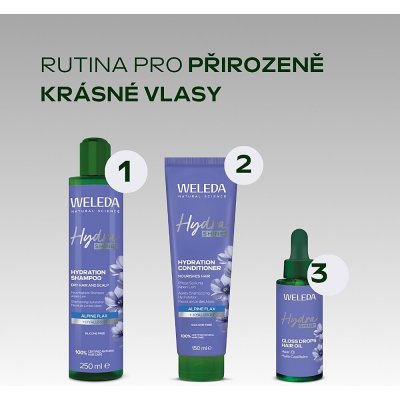 Weleda Hydratační kondicionér Hydrashine 150 ml – Zboží Dáma