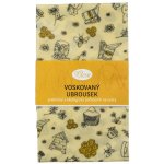 Pleva Voskovaný ubrousek Včelí svět Hanky Plevové 38x38cm – Zboží Dáma