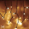 Vánoční osvětlení DecoLED LED světelné krápníky FLASH 3x0,5m teple bílá 114 diod,IP67 IFNX1305W