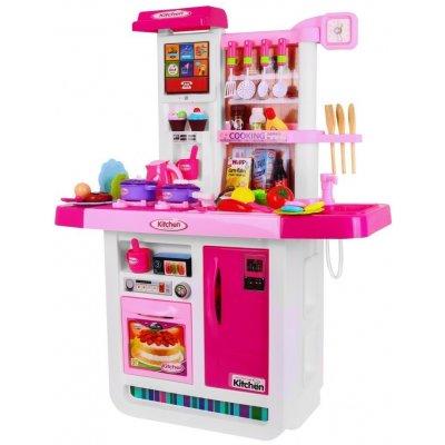 Inlea4Fun delicous Dressing dětská kuchyňka s příslušenstvím růžová – Zboží Mobilmania