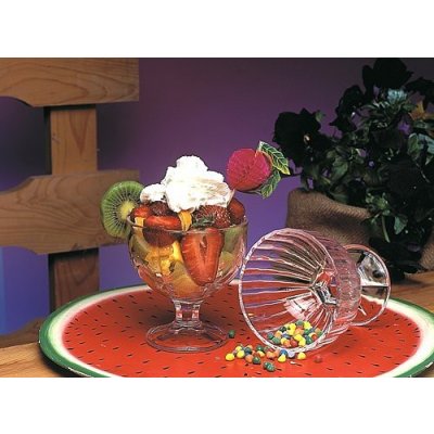 NEW GLASS JSC Zmrzlinový pohár Flamengo 300 ml – Zboží Mobilmania