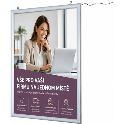 A-Z Reklama CZ LED světelný panel POSTERLIGHT na plakáty A1 Oboustraný – Zboží Živě