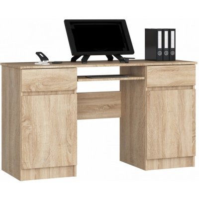 Ak Furniture A-5 135 cm dub sonoma – Zboží Mobilmania