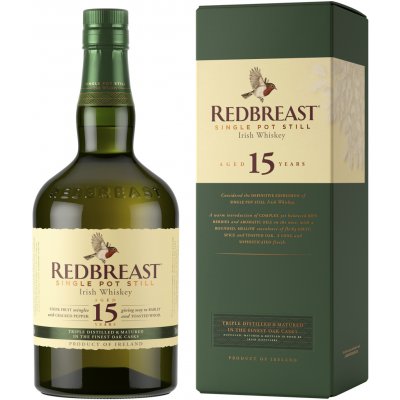Redbreast 15y 46% 0,7 l (kazeta) – Hledejceny.cz