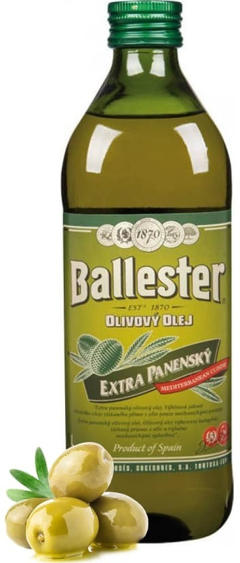 Ballester Olivový olej extra panenský 1 l od 236 Kč - Heureka.cz