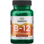 Swanson Vitamín B-12 500 mcg 100 kapslí – Hledejceny.cz