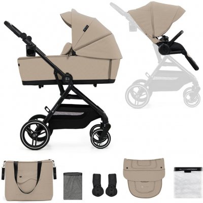 Kinderkraft Yoxi 2 v 1 Sand Beige 2024 – Sleviste.cz