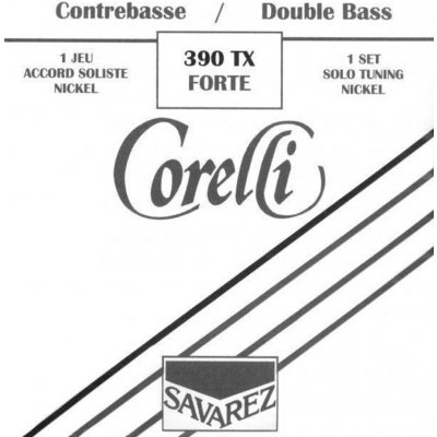 Corelli struny pro kontrabas Sólo ladění Extra silné 390TX 5416