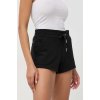 Dámské šortky Armani Exchange kraťasy dámské hladké high waist černá