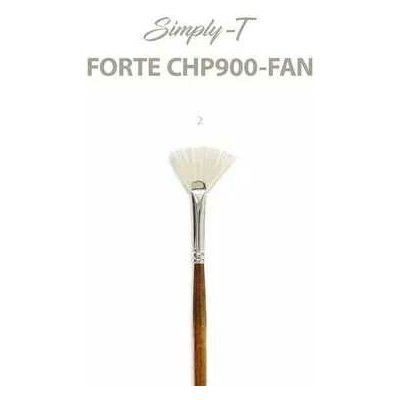 Simply-T Forte Syntetic Bristle, vějířek - velikost 2 – Zboží Dáma