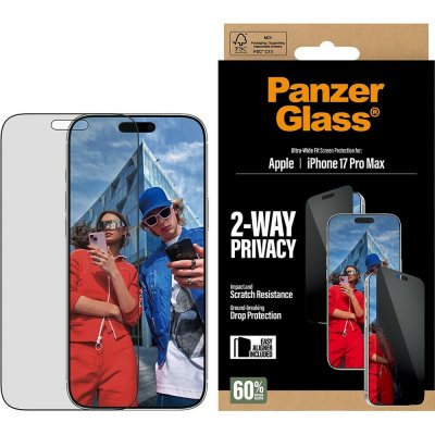 PanzerGlass Privacy Apple iPhone 17 Pro Max s instalačním rámečkem PG75492 – Sleviste.cz
