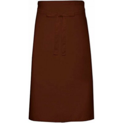 Link Kitchen Wear Kuchařská zástěra ke kolenům 70 x 140 cm Hnědá, 70 x 140 cm X70140 – Hledejceny.cz