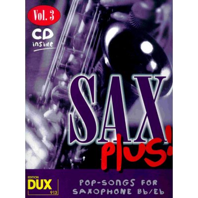 SAX PLUS ! vol. 3 + CD alto / tenor saxofon – Zboží Mobilmania