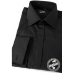 Avantgard košile slim krytá léga MK černá 11123 – Zboží Mobilmania