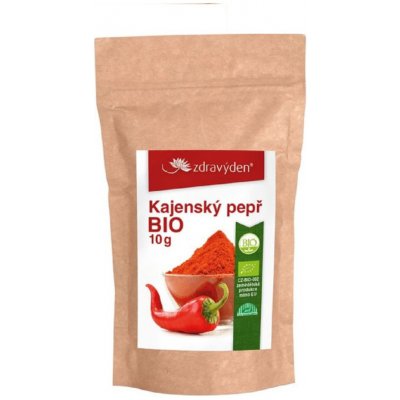 BIO Kajenský pepř - prášek - BIO kvalita - 10 g